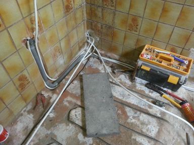 Badkamer en wc renovatie zorgboerderij Winschoten