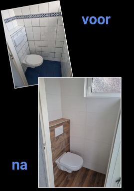 Toiletrenovatie in Bad Nieuweschans
