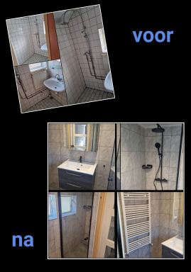 Badkamer renovatie te Noordbroek