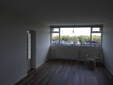 renovatie woonkamer appartement Tilburg