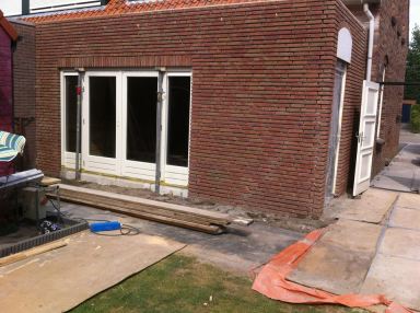 Aanbouw woning Prinsenbeek