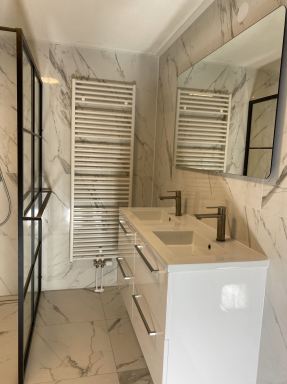 In Lelystad badkamer en toilet renovatie