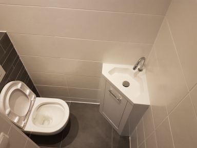 Nieuw toilet in Dordrecht