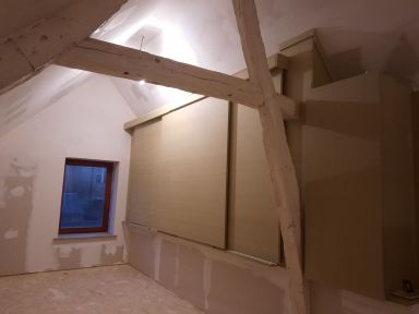 Zolder renovatie kast op maat