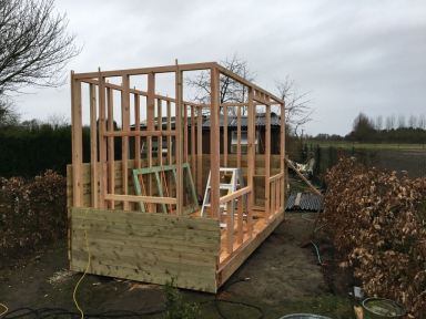 Maatwerk tuinhuis Liezele