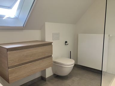 badkamer renovatie in Bekkevoort