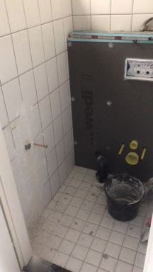 Toilet verbouwing Apeldoorn.