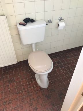 Kleine badkamer aanpassing