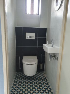 Toilet 2 verbouwing Heemskerk