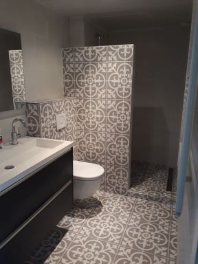 Badkamer renovatie Maaspoort,' s-Hertogenbosch