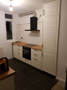Keuken verbouwing Maaspoort / 's-Hertogenbosch