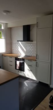 Keuken verbouwing Maaspoort / 's-Hertogenbosch