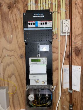 woning verbouwing groepenkast oude situatie Alphen aan den rijn