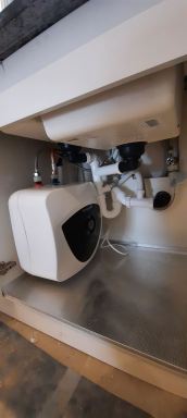Close-in keuken boiler geplaatst in Sint-Niklaas