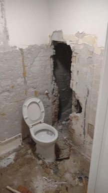 Toilet renovatie te Den Haag